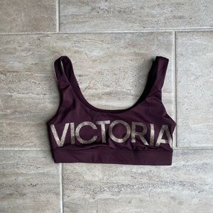 Maroon Victoria’s Secret Sports Bra XS
